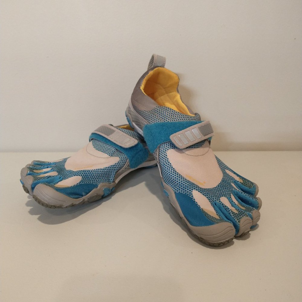 Vibram Five Fingers Bikila W346 Barefoot Running Training Shoes Blue Women 40 9